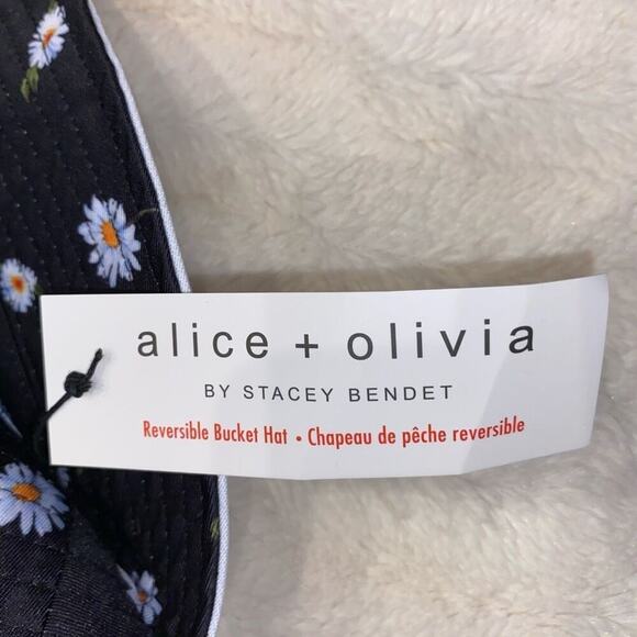 Alice and Olivia floral reversible bucket hat | Sz OS, NWT - Picture 3 of 4